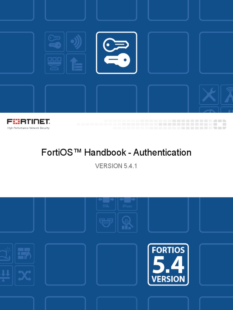 Fortigate Authentication 54 | PDF | Public Key Cryptography | Radius