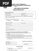 ANCC Certification Education Validation Form | PDF | Nurse Practitioner ...