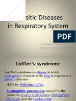 Parasitic Diseases in Respiratory System