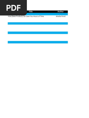 Editorial Calendar