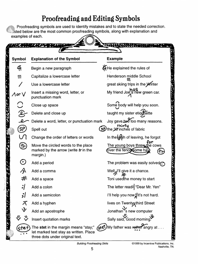 Proofreading and Editing | PDF | Punctuation | Proofreading