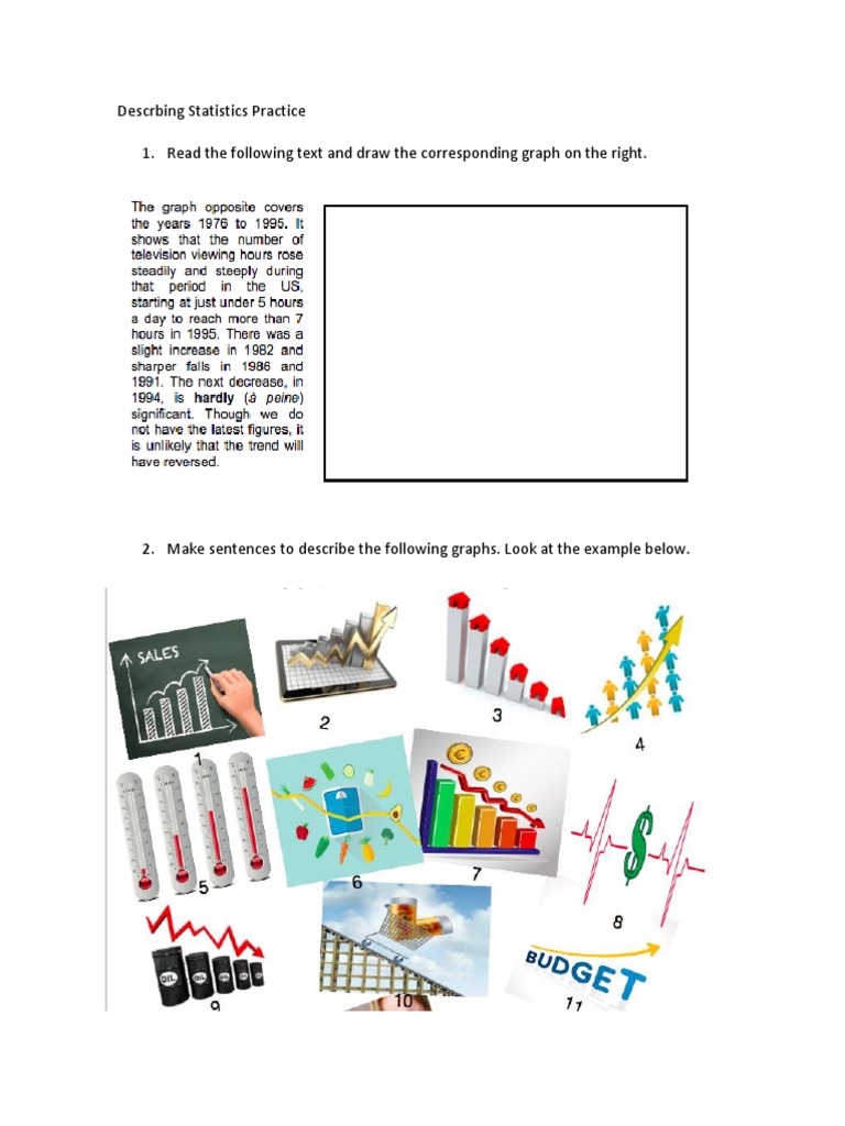Statistics Practice with Graphs | PDF