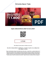 Mccombo Bacon Triple: Gjp6Wb