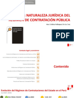 6 Ana Cristina Velásquez - OSCE Perú Naturaleza Jurídica Del Régimen de Contratación Pública