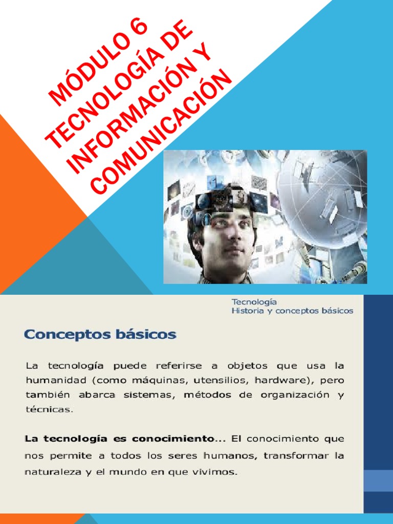 Módulo 6: Tecnología de la Información | PDF | Tecnología