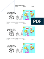 Match The Instructions With The Correct Picture: Read Repeat Listen Write