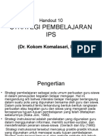 Strategi Pembelajaran Ips