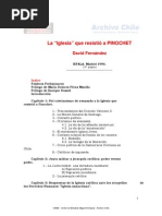 La Iglesia Que Resistió A Pinochet