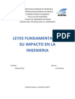 Leyes Fundamentales y Su Impacto en La Ingenieria