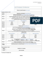 Goldman Sachs 7th Annual Private Internet Company Conference Agenda