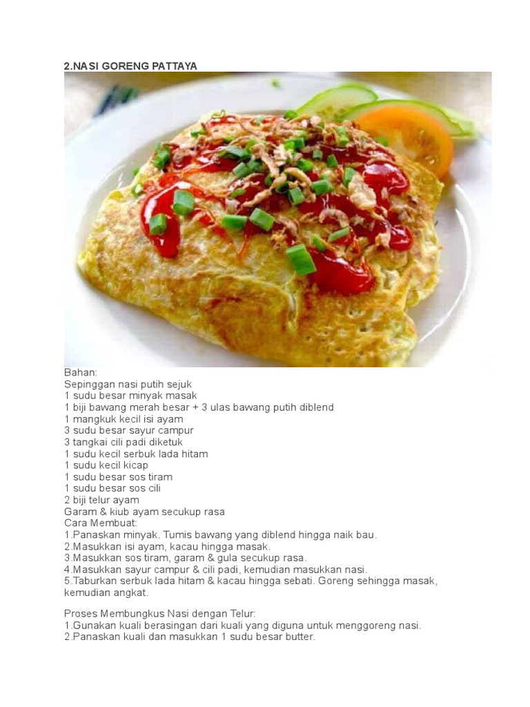 Nasi Goreng Pattaya Pdf