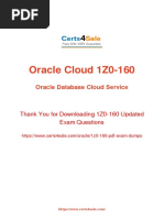 Ora Prep Document Oracle Corporation Java Platform