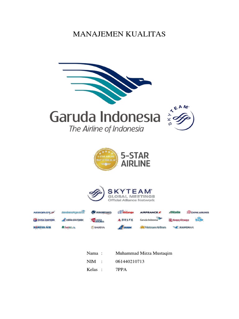 Slogan dan Identitas Garuda Indonesia | PDF | Karier & Perkembangan ...