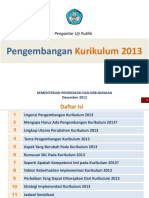 Paparan Mendikbud Uji Publik Kurikulum 2013 Di Surabaya