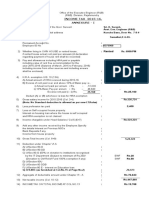 INCOME TAX 2015-16. Annexure - I