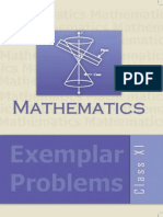 Class XI Mathematics Exemplar Problem PDF