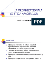Cultura Organizationala Si Etica ppt