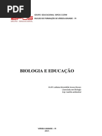 Apostila Biologia e Educação PDF