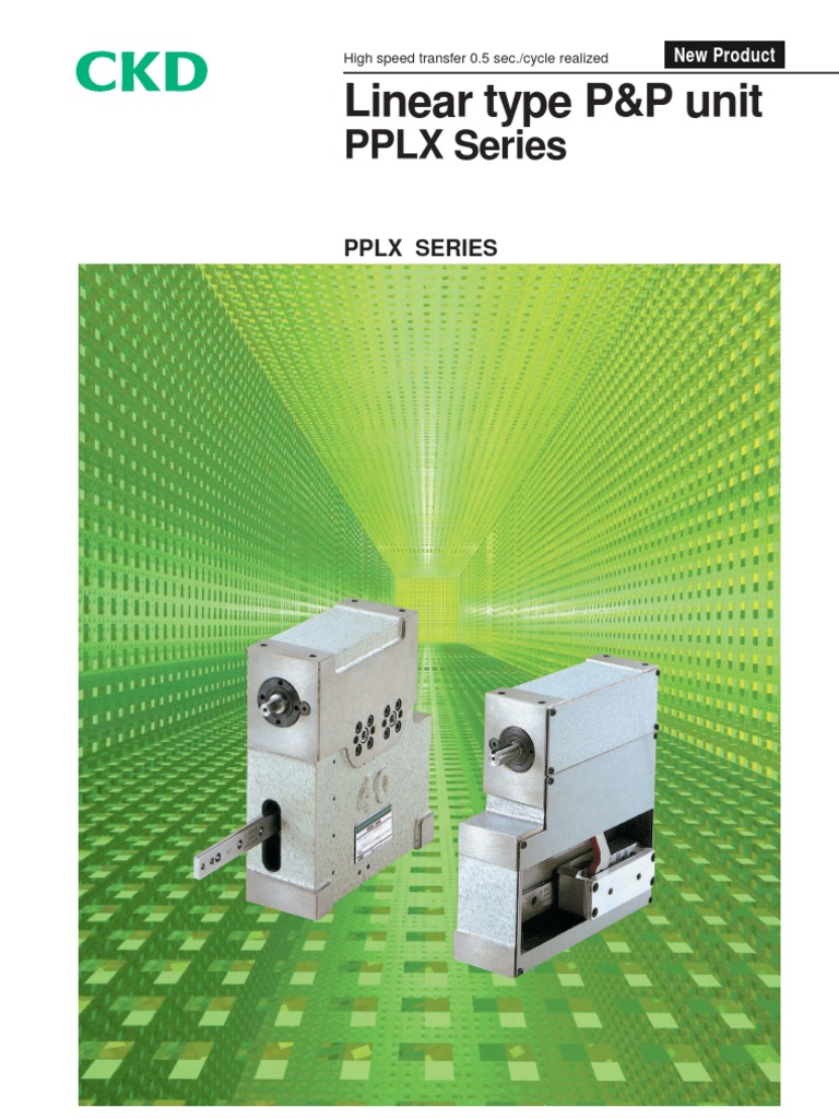PPLX Series High-Speed P&P Units | PDF | Torque | Mechanical Engineering