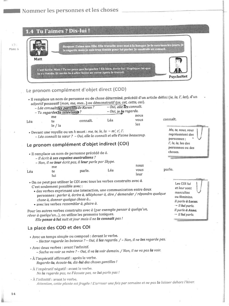 Exercice Cod Coi Cm1 Avec Correction Pdf Exercices Cod Et Coi | PDF