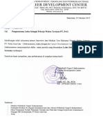 Pengumuman Lulus Sebagai Pekerja Waktu Tertentu PT PAG PDF