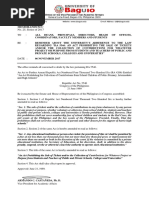 Memo C No. 25, S. 2017_Reminder About University's Adherence RA5546