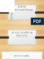 Model Peluang dan Probabilitas