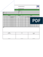 Daily Welding Inspection Report (Weld Log) : Cargill Balikesir Ammonia Project