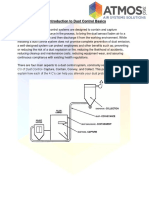 4 Cs of Dust Control Informational