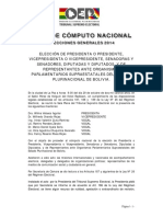 Acta de Computo Nacional 2014