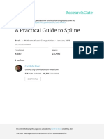 A Practical Guide To Spline