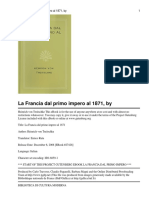 La Francia Dal Primo Impero PDF