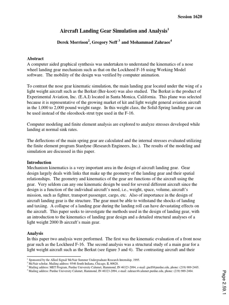 Aircraft intelligence overview