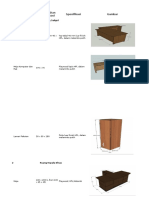 Spesifikasi Teknis Gambar Pengadaan Mebelair