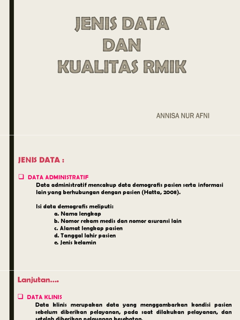 Jenis Data Pdf