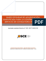 Bases para Adjudicacion Simplificada en El Peru