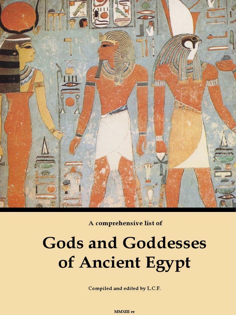 Divinidades De Egipto Deities Ancient Egyptian Religion - 