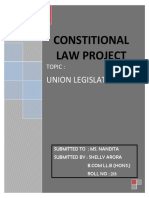 Union Legislature - Shelly