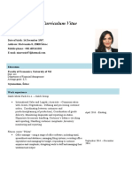 Nina Vasic CV PDF