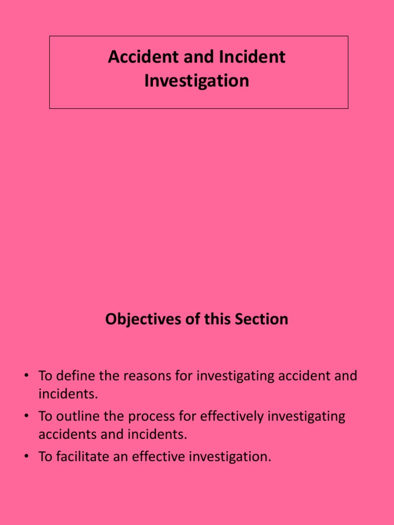 6.4 Accident Investigation 6 Edit B PDF Traffic Collision