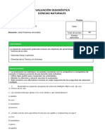 EVALUACIÓN DIAGNÓSTICA NATURALEZA  - 3 ejes.docx