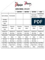 Agenda Semanal