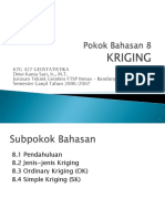 KTG 427 PB 8 Kriging