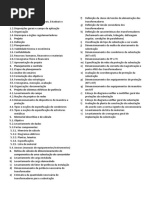 Ementa - Projetos de Sistemas Elétricos de Potência