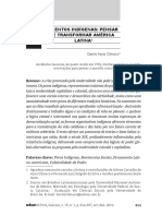 Pensar e transformar América Latina - Danilo Assis Clímaco