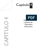 DOCENCIA IV. Capitulo 4. Elaboración y Diseño de Materiales Educat PDF