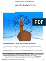 NeuroManagement, _cóctel Químico_ y Alto Rendimiento - Esco E-Universitas