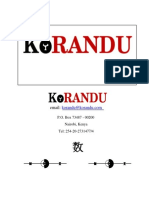 KoRANDU General Profile - XL Version