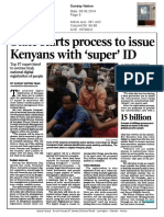 [Nation.co.Ke] State Starts Process to Issue Kenyans With ‘Super’ ID y070614