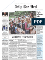The Daily Tar Heel For August 25, 2010